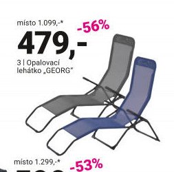 Opalovací lehátko GEORG