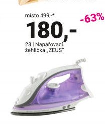 Napařovací žehlička ZEUS