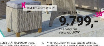 Zahradní sestava „LIOW“