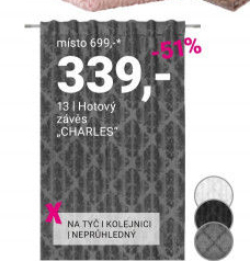 ZÁVĚS „CHARLES“