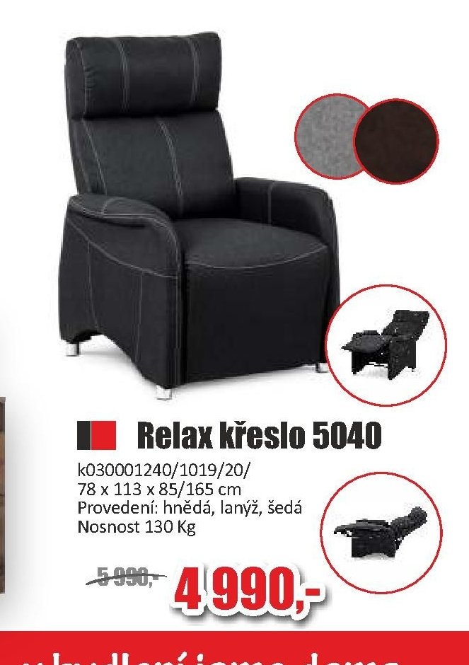 Relax křeslo 5040