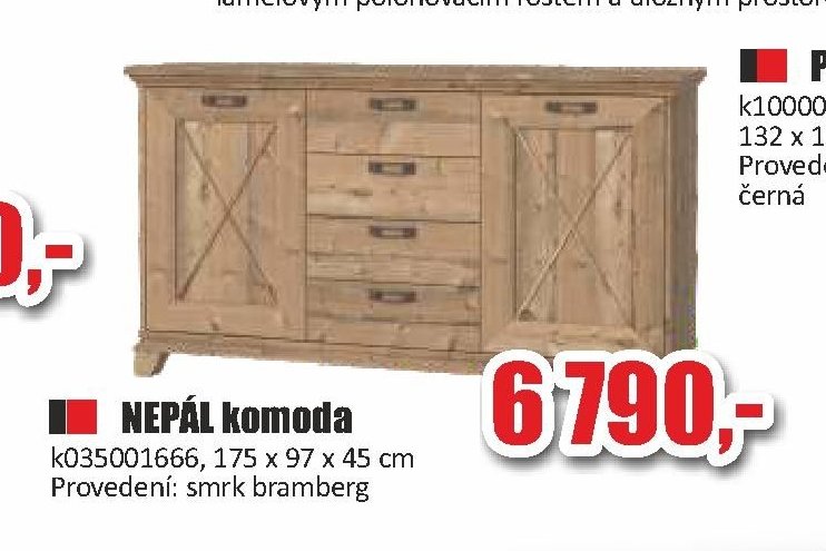NEPÁL komoda