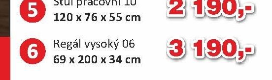 Stůl pracovní 10