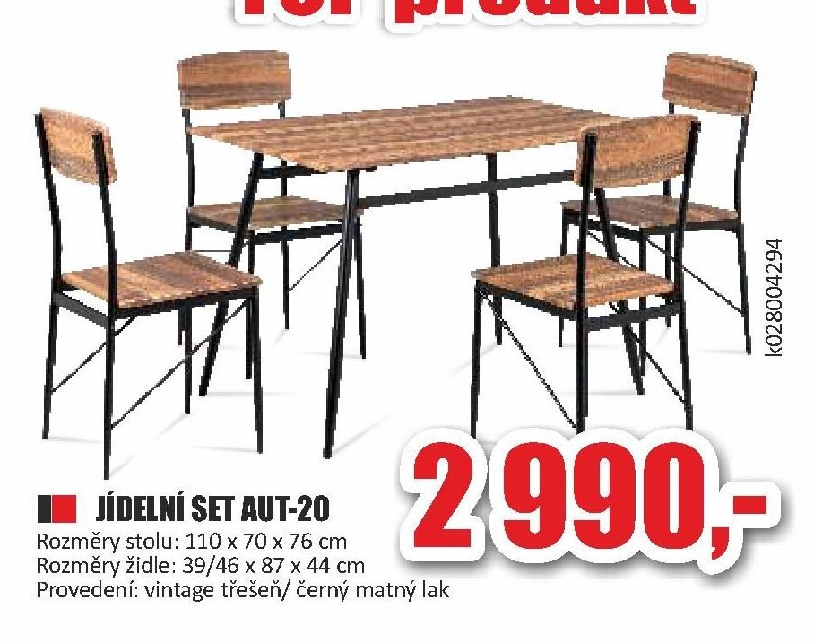 JÍDELNÍ SET AUT-20