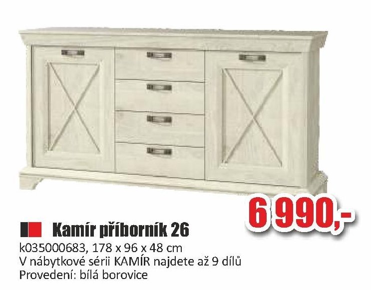 Kamír příborník 26