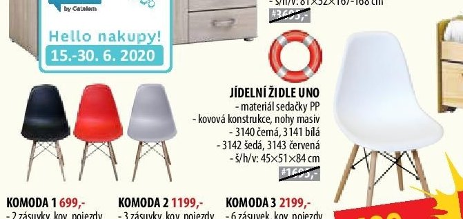 JÍDELNÍ ŽIDLE UNO