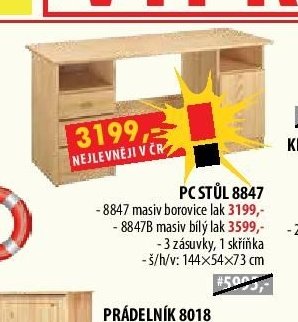 PC STŮL 8847