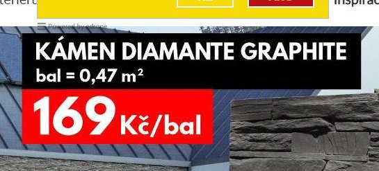KÁMEN DIAMANTE GRAPHITE