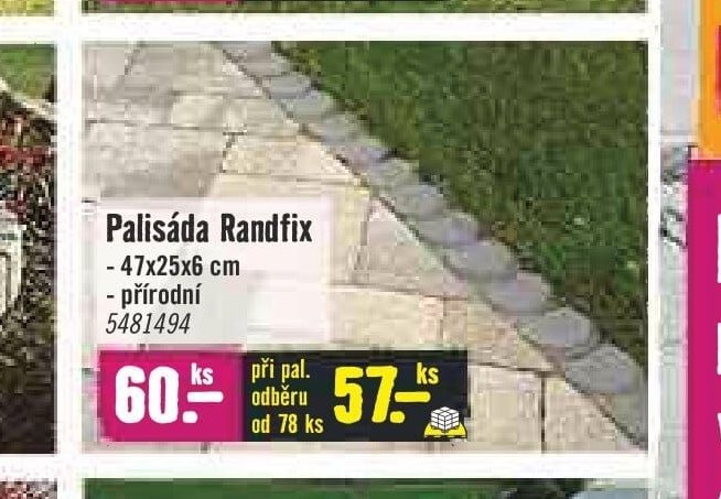 Palisáda Randfix