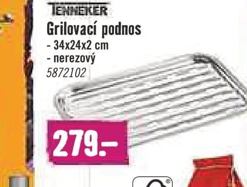 Tenneker Grilovací podnos