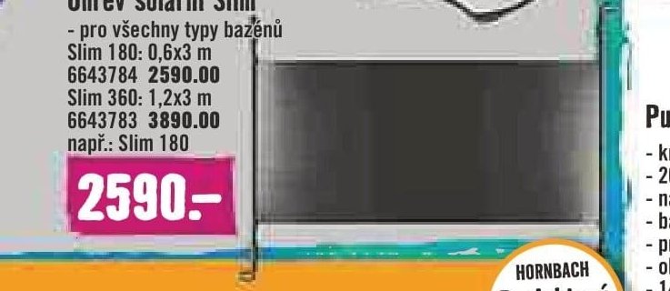 Ohřev solární Slim