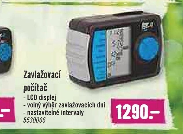 Zavlažovací počítač
