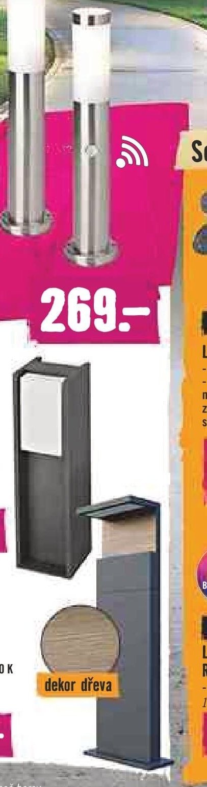 LED sloupek Natura