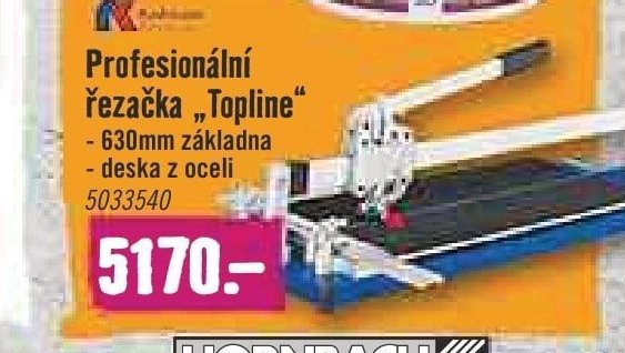 Profesionální řezačka Topline