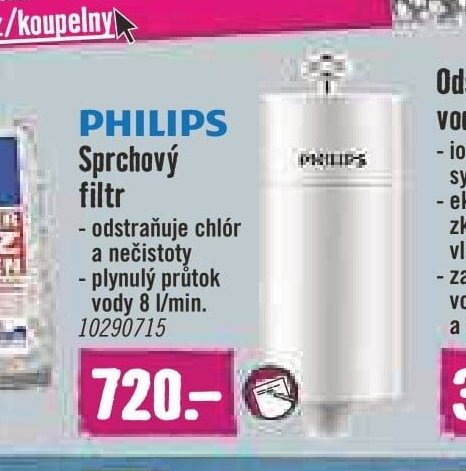 Philips sprchový filtr