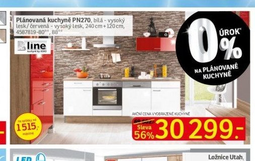 Plánovaná kuchyně PN270