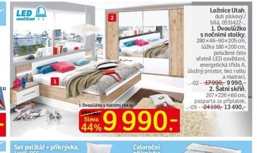 Ložnice Utah