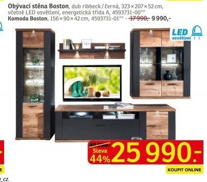 Obývací stěna Boston, Komoda Boston