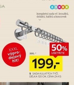 Sada kulatých tyčí