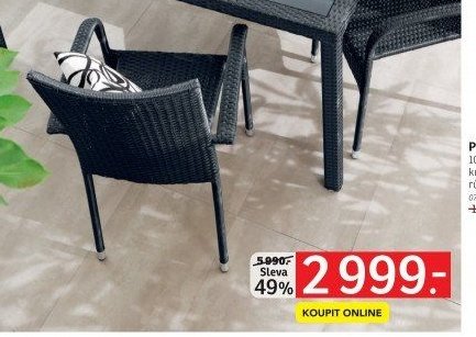 ZAHRADNÍ ŽIDLE (set)