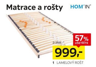1 Lamelový rošt