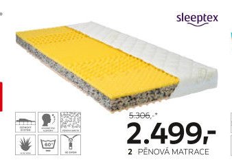 2 Pěnová matrace