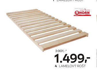 4 Lamelový rošt