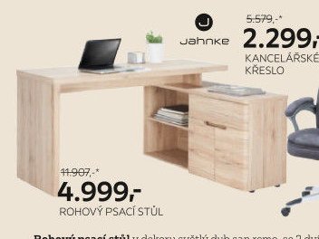 Rohový psací stůl