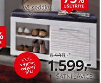 1 ŠATNÍ LAVICE
