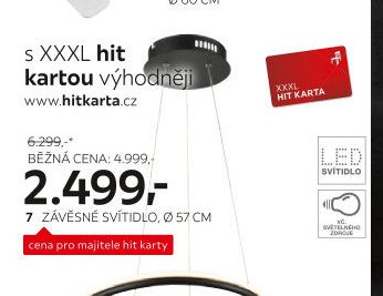 Závěsné svítidlo, průměr 57 cm