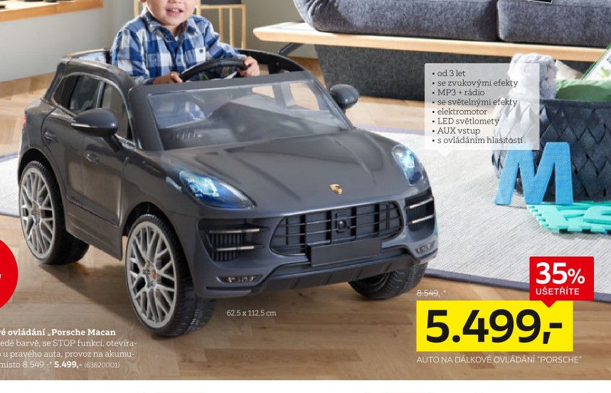 Auto na dálkové ovládání „Porsche Macan Turbo SUV“