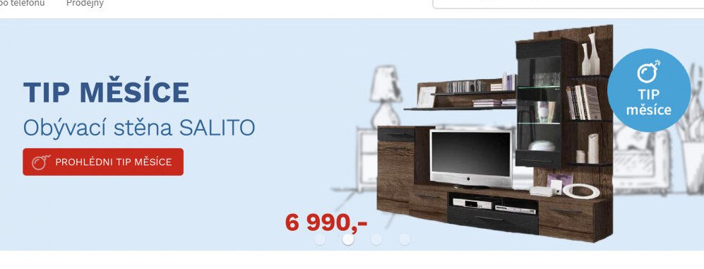 Obývací stěna SALITO