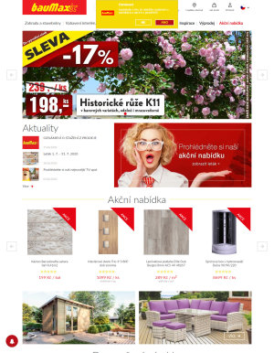 akční leták bauMax 1.7.2020-7.7.2020