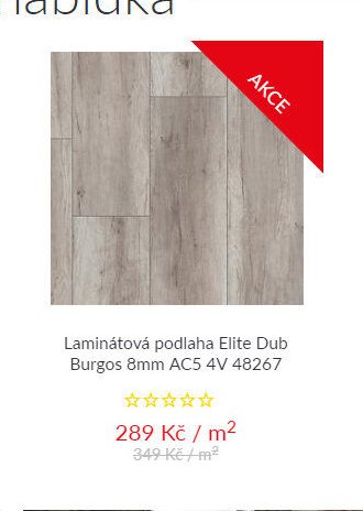Laminátová podlaha Elite Dub Burgos 8mm AC5 4V 48267