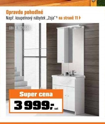 Koupelnový nábytek „Zoja“