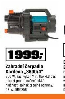 Zahradní čerpadlo Gardena „3600/4