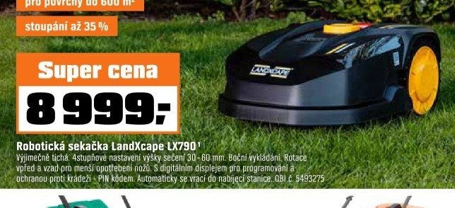 Robotická sekačka LandXcape LX790