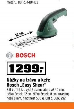 Nůžky na trávu a keře Bosch „Easy Shear