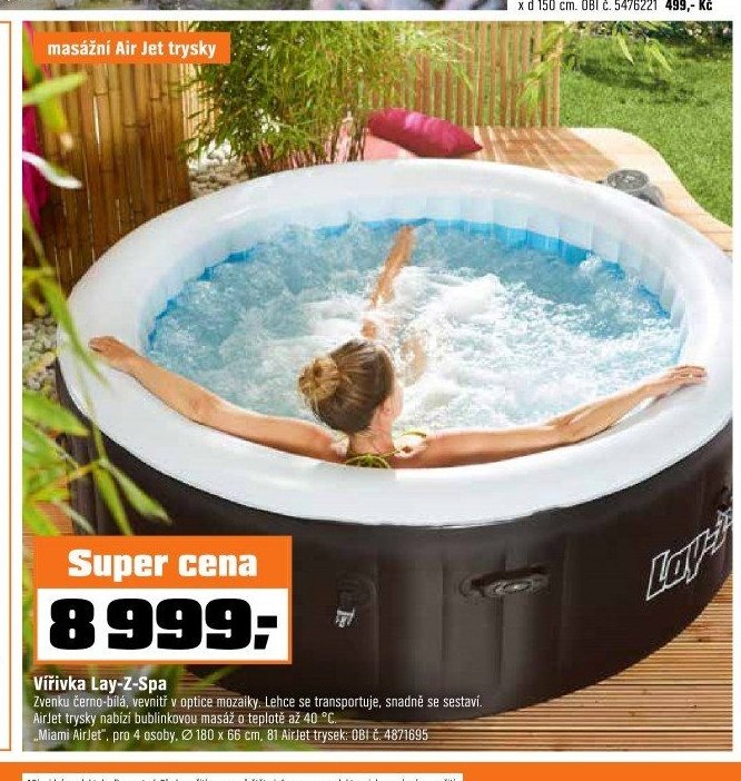 Vířivka Lay-Z-Spa