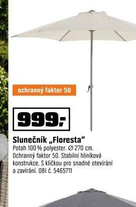 Slunečník „Floresta“