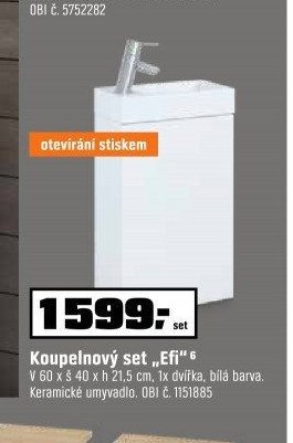 Koupelnový set „Efi“