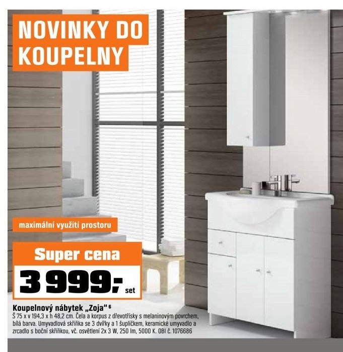 Koupelnový nábytek „Zoja“