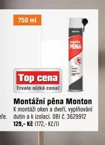 Montážní pěna Monton