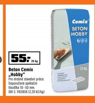 Beton Cemix Hobby