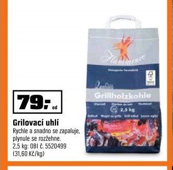 Grilovací uhlí