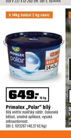 Primalex „Polar“ bílý