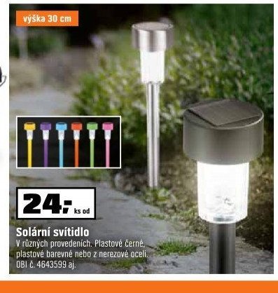 Solární svítidlo