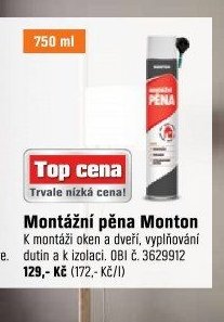 Montážní pěna Monton