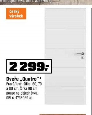 Dveře „Quatro“
