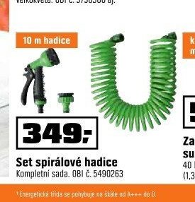 Set spirálové hadice